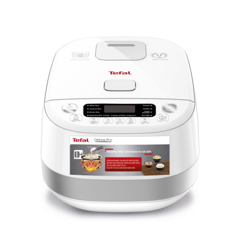 Nồi cơm điện tử Tefal RK808168 - 1.5L, 1200W - Hàng Chính Hãng