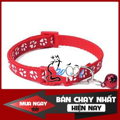 [❌GIÁ SỈ❌] Vòng cổ vải cho mèo tự chỉnh kích thước 0 ❤️