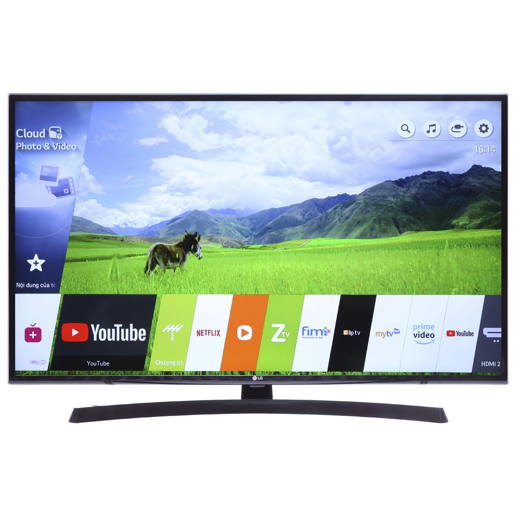 Smart tivi LG UltraHD 4K 43 inches 43UK6340PTF (Hàng bỏ mẫu - 100% chính hãng)