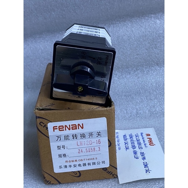 Công tắc chuyển mạch LW 12D-16(Z45858.3)