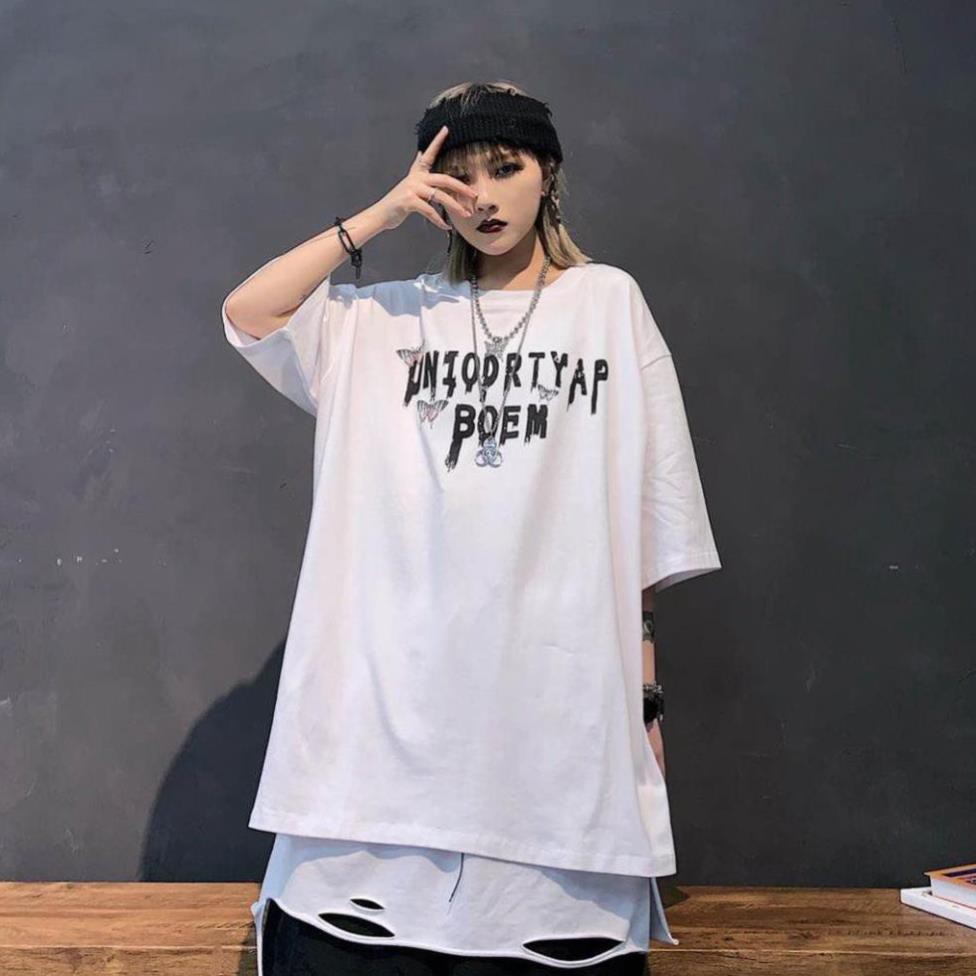 Áo thun tay lỡ form rộng Oversize, áo phông Unisex BOEM A265, Vải cotton