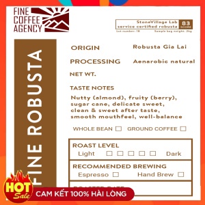 Cà phê Gia Lai Robusta Đặc Sản (Fine Robusta) - Robusta đặc biệt. Khách đặt mới rang Luôn Tươi Mới