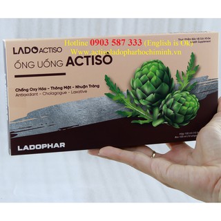 COMBO 20 HỘP Ống Uống Atiso Ladophar - MÓN QUÀ NGƯỜI VIỆT TẶNG XỨ SỞ KIM CHI, HÀN QUỐC