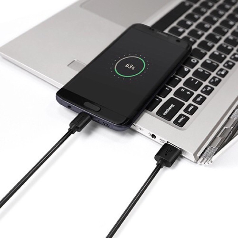 1 cáp sạc  nhanh usb micro Aukey (0,3cm)