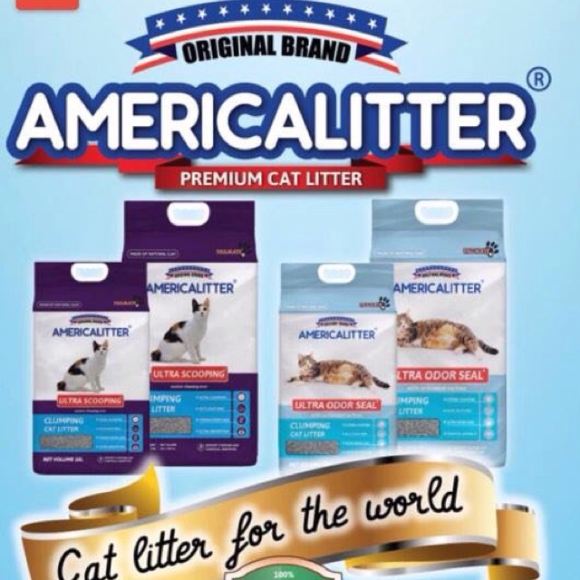 Cát vệ sinh cho mèo - America Litte thumbnail