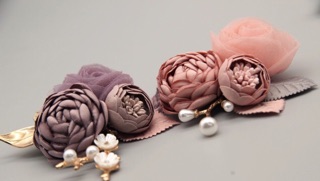 Hoa chùm cài áo handmade