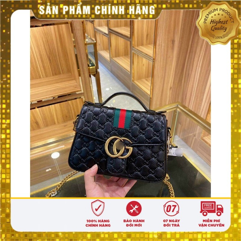 [ĐỘC QUYỀN] Túi đeo chéo nữ Gucci chất da cực chất - Hàng cao cấp đến từng chi tiết