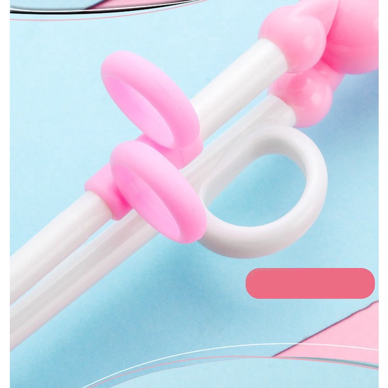 Set đũa tập gấp 3 món  inox kèm hộp đựng cho bé 2024 Winingbox