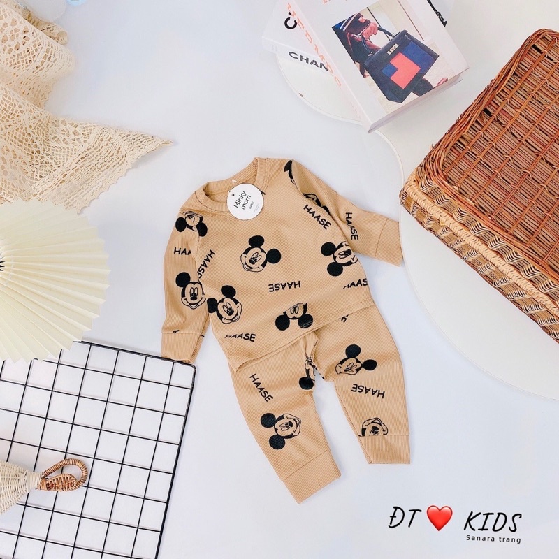 Siêu Phẩm Bộ Len Tăm Minky Mom Cao Cấp