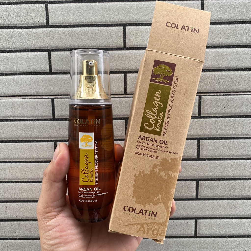 Tinh dầu dưỡng tóc Argan Oil Colatin 40ml