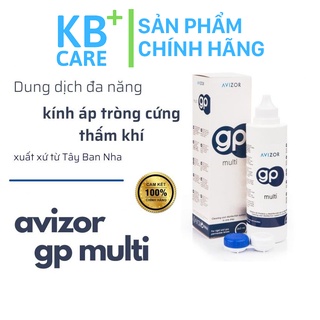 Dung dịch ngâm rửa kính áp tròng cứng Avizor GP Multi - nước ngâm lens ortho k