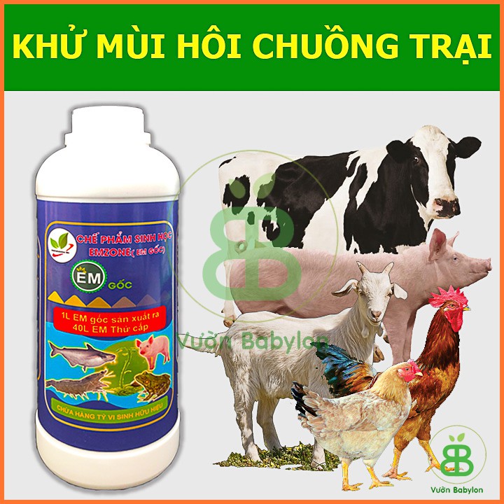 Chế Phẩm EM Gốc Ủ Rác Hữu Cơ 1 Lít