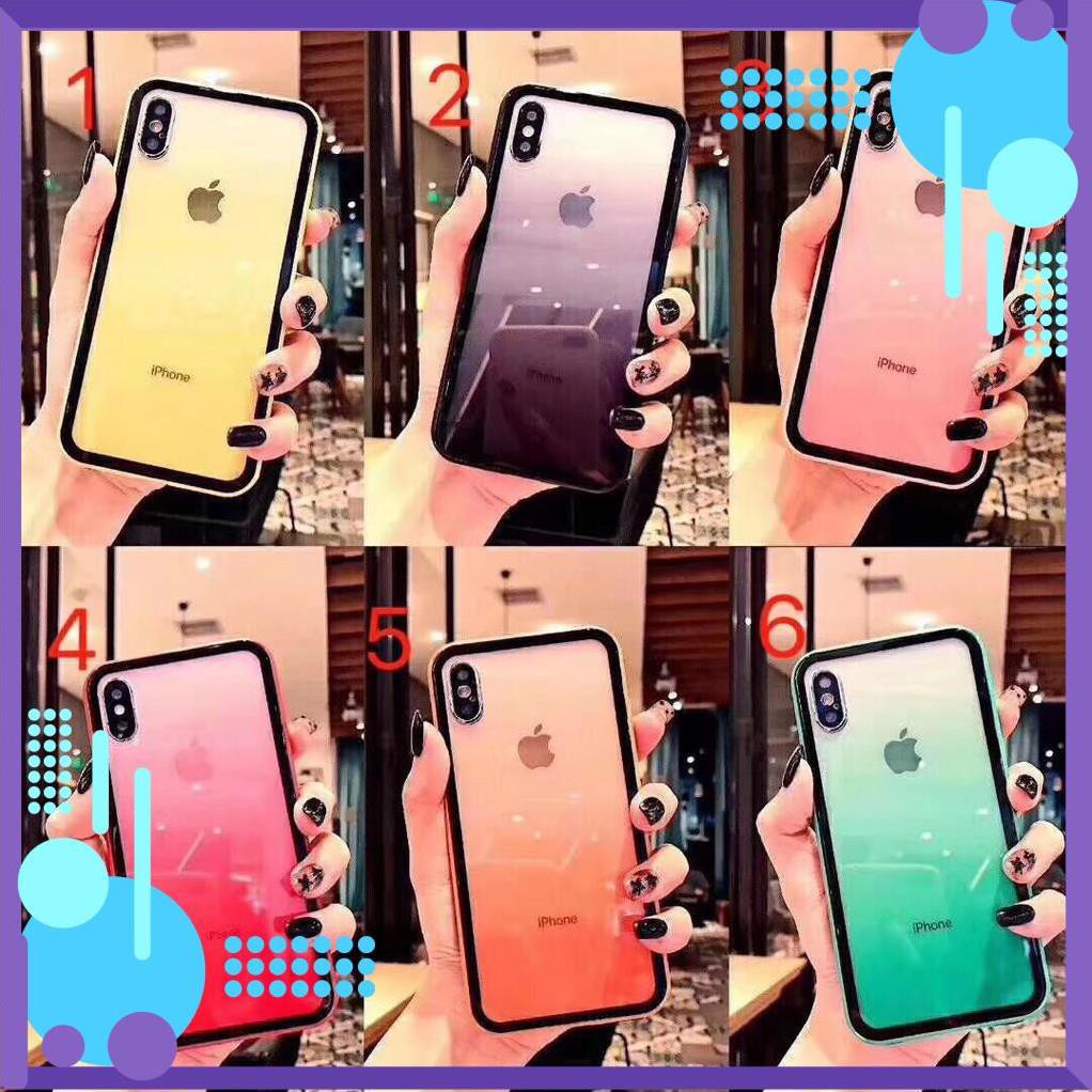 [FSHIP] [TỪ 6 ->XS MAX] ỐP MẶT KÍNH 2 MÀU CỰC ĐẸP, SANH CHẢNH - hot