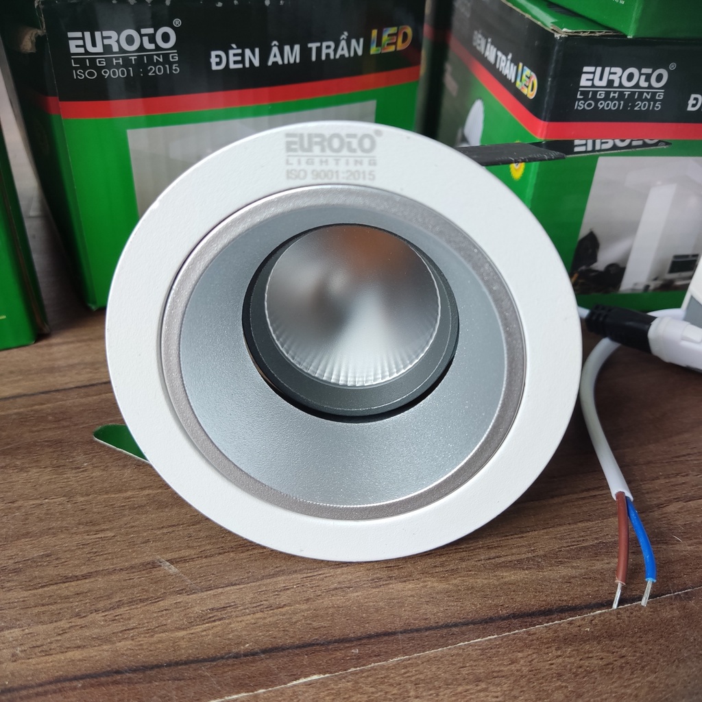 Đèn Âm Trần Spotlight Euroto Hiện Đại LA-491 - Sử Dụng Chip Mỹ - Bảo Hành 3 Năm