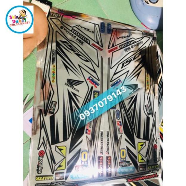 Tem rời winner chất liệu crom hàng cao cấp.Có shop bán hàng giả crom ae lưu ý