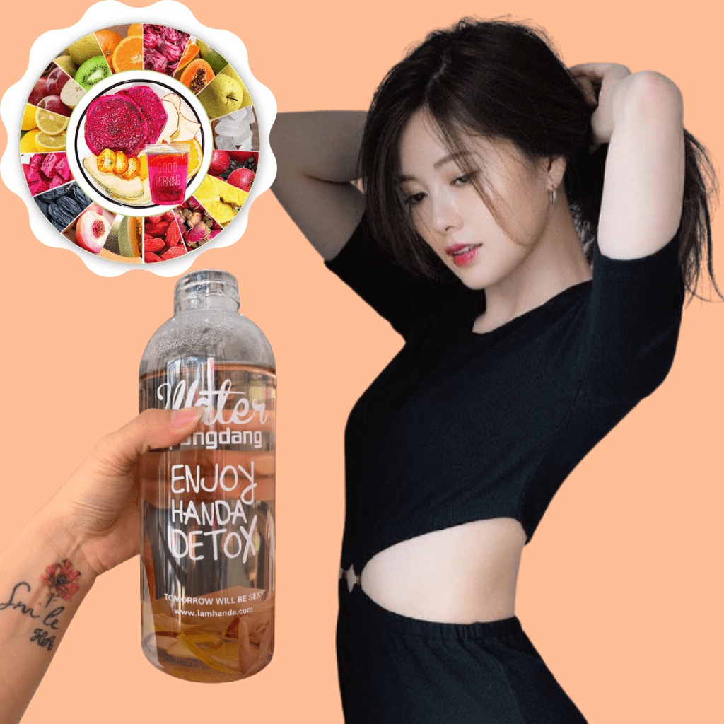 Gói detox dùng thử khổ qua, thanh long, cam, bưởi, quýt, chanh ROBIMART giảm cân đẹp da
