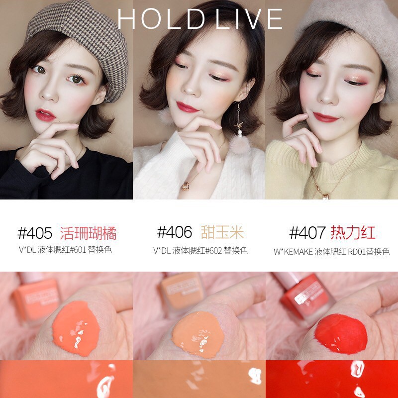 Má hồng dạng lỏng HoldLive - Hold Live Fruit Juice Blusher | BigBuy360 - bigbuy360.vn