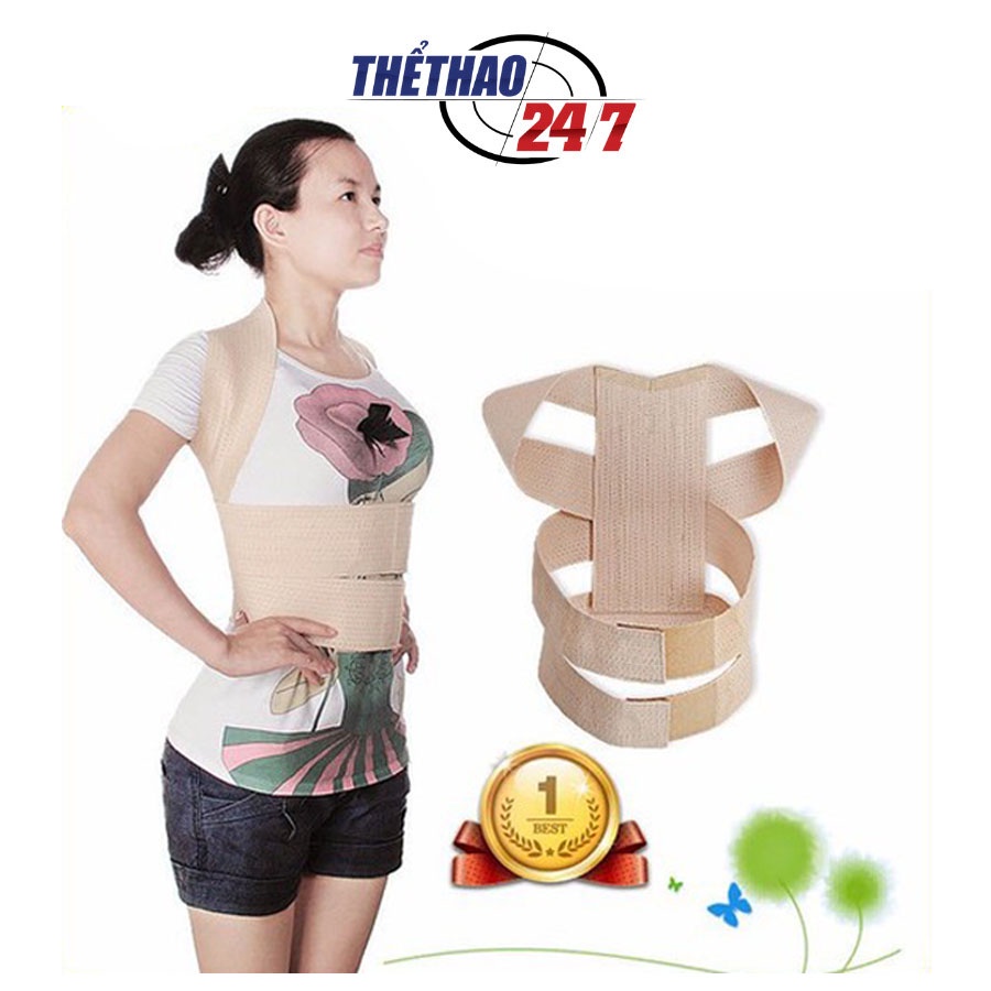 Đai nịt lưng tôm và cong cột sống