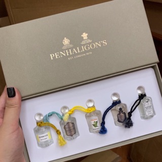 Set Bộ Nước Hoa Penhaligons mini 5 chai / 5ml chai -kiwi