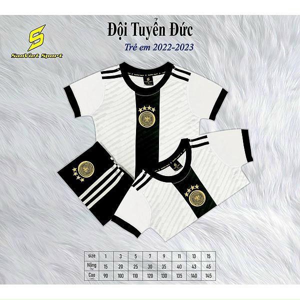 Bộ quần áo bóng đá Đức mẫu mới 2023-2024 &lt;nhiều màu&gt;