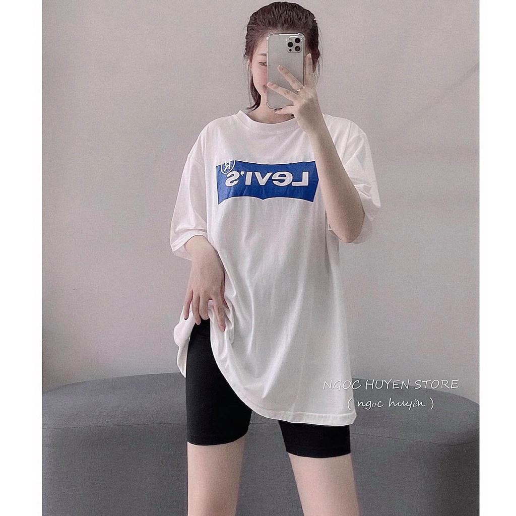 Set áo phông Levis + quần legging lửng HARI0721