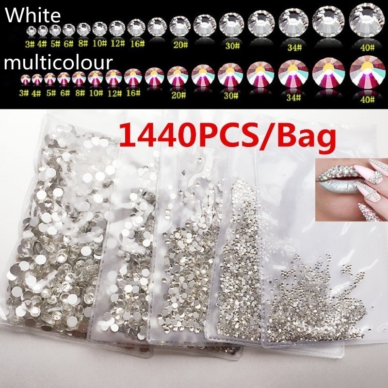 Set 1440 vân đá dùng để trang trí móng 3D thời trang