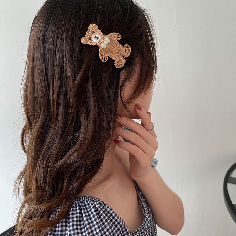 Kẹp Tóc Họa Tiết Hình Học Đơn Giản Dễ Thương Phong Cách Nhật Bản