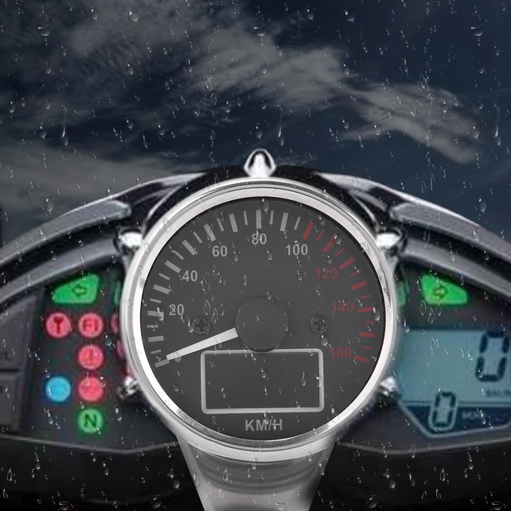 Đồng hồ điện tử màn hình LCD hiển thị cho xe máy