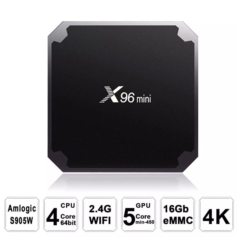 Tv Box X96 Mini Android 7.1 Ram 2g Rom 16g Và Phụ Kiện