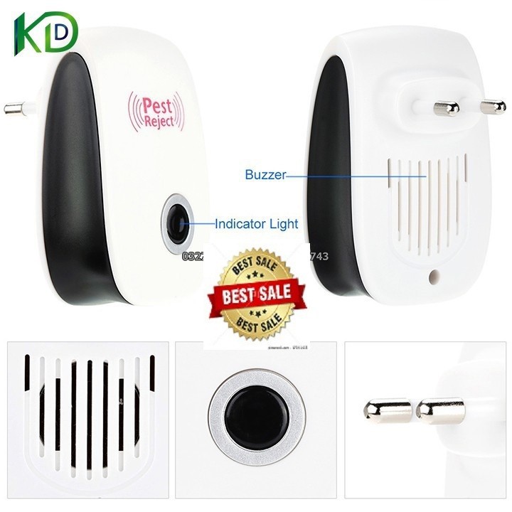 Máy đuổi côn trùng Pest Reject bằng sóng siêu âm