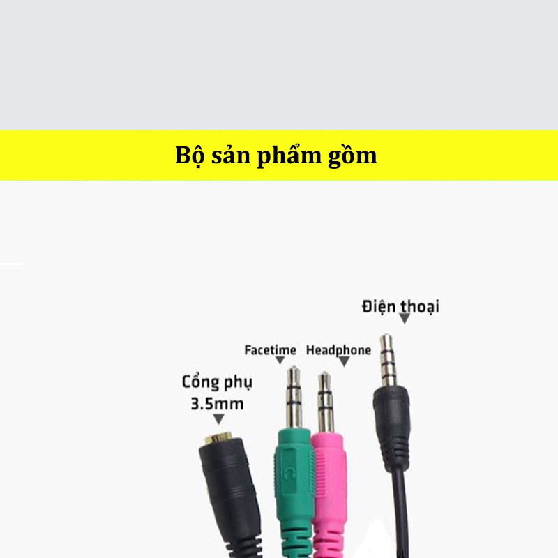 Dây livestream 3 màu MA1 chính hãng kết nối với mọi sound card K10 H9 K9 V8 K300 Noproblemsok