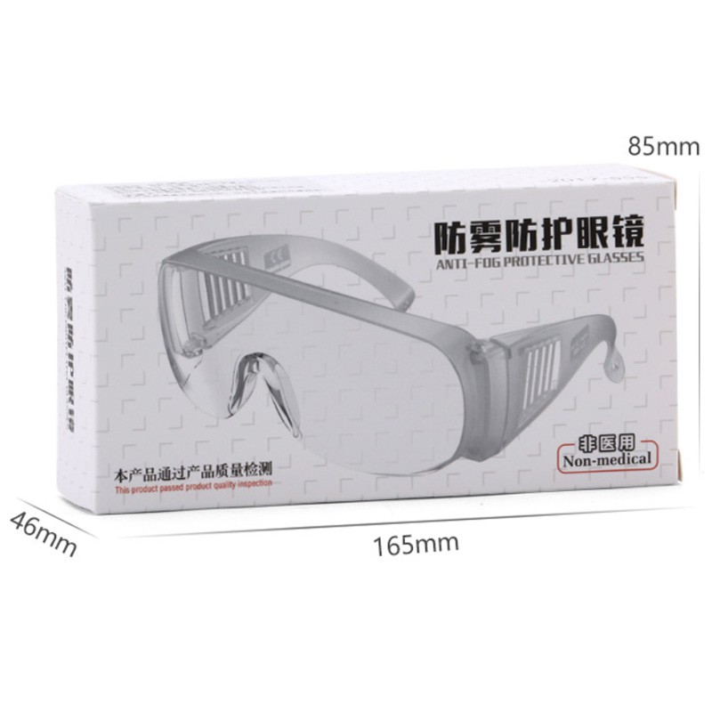 Glasses Kính bảo vệ chống sương mù ANTI-Fog Chống bụi và kính chắn gió chống nước Thoải mái khi đeo ngoài trời phải có