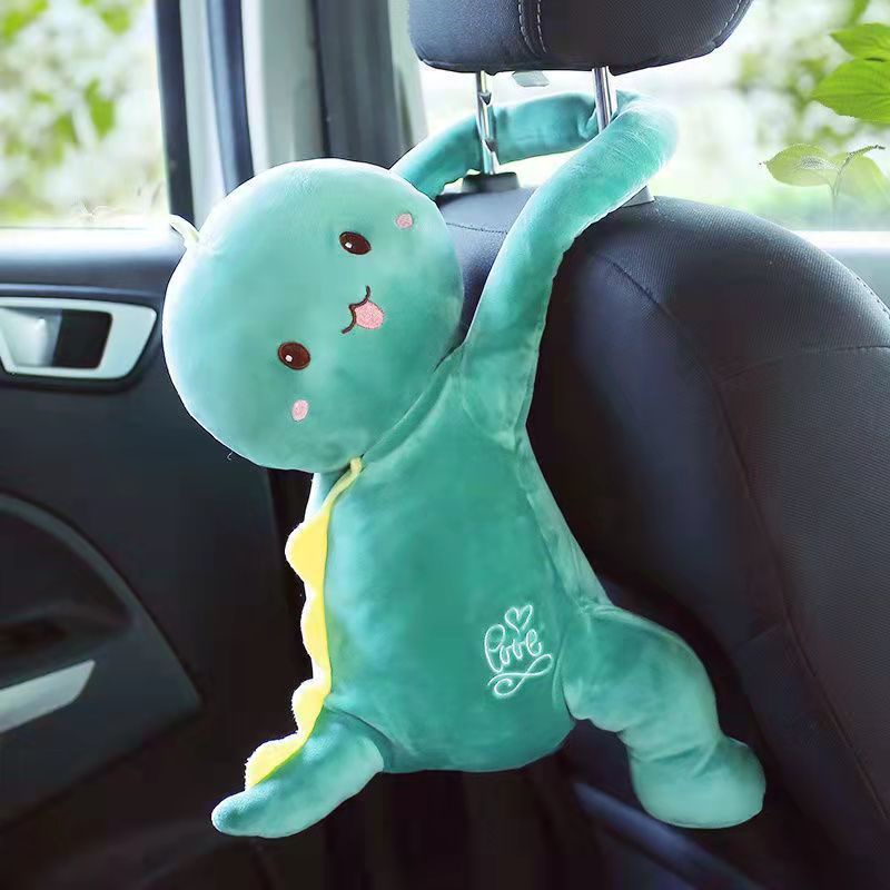 Hộp Đựng Khăn Giấy Hình Kỳ Lân Dễ Thương Treo Trang Trí Xe Hơi