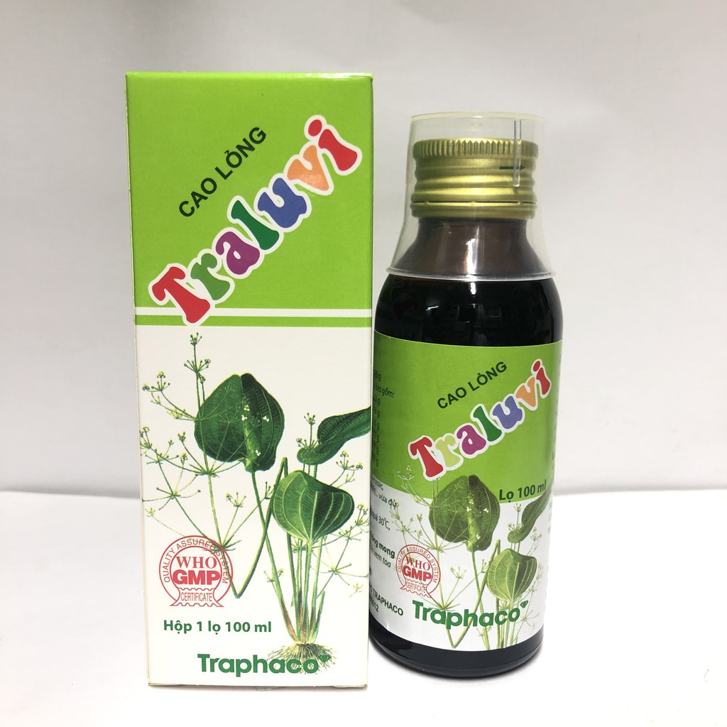 Cao lỏng Traluvi chai 100ml