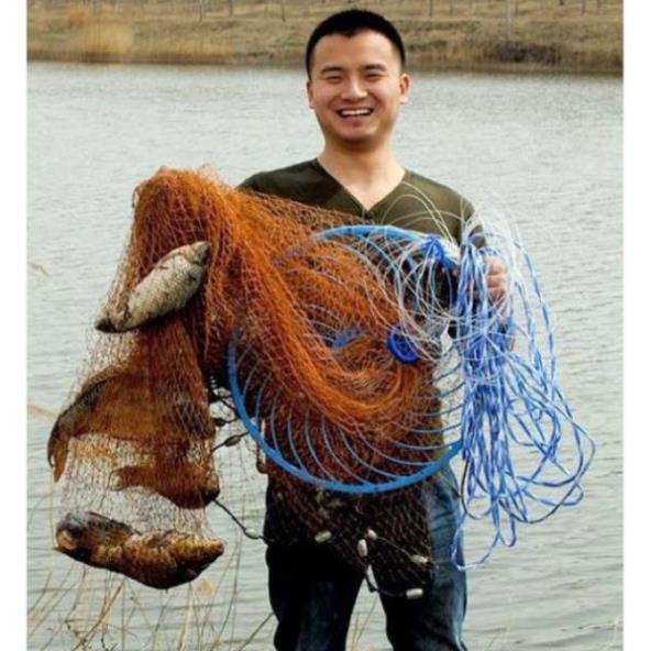 Chài Rút Đĩa Bay Sợi Dù Thái Lan Cao Cấp Chài Dù Đánh Cá LDC8 đồ câu FISHING_HD