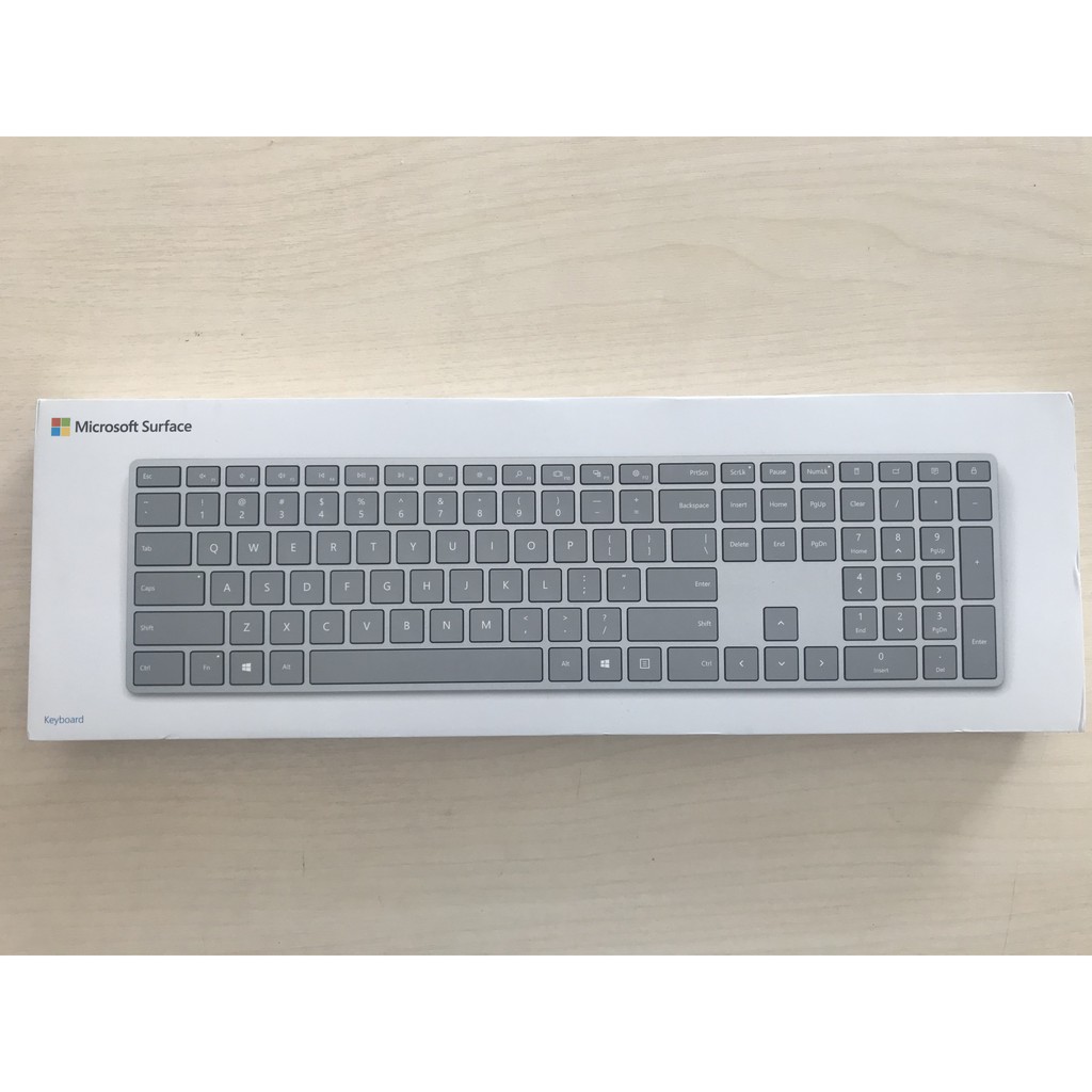 Bàn phím Bluetooth Microsoft Surface Keyboard. Hàng mới nguyên seal - 3YJ-00022 - Model: 1742