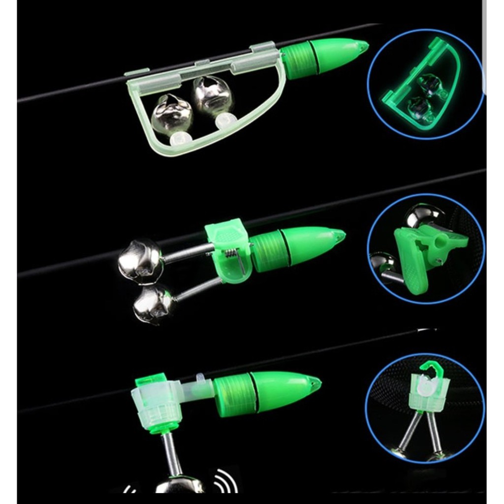 Chuông báo cá chuông câu cá Đèn ngắn chuông cá