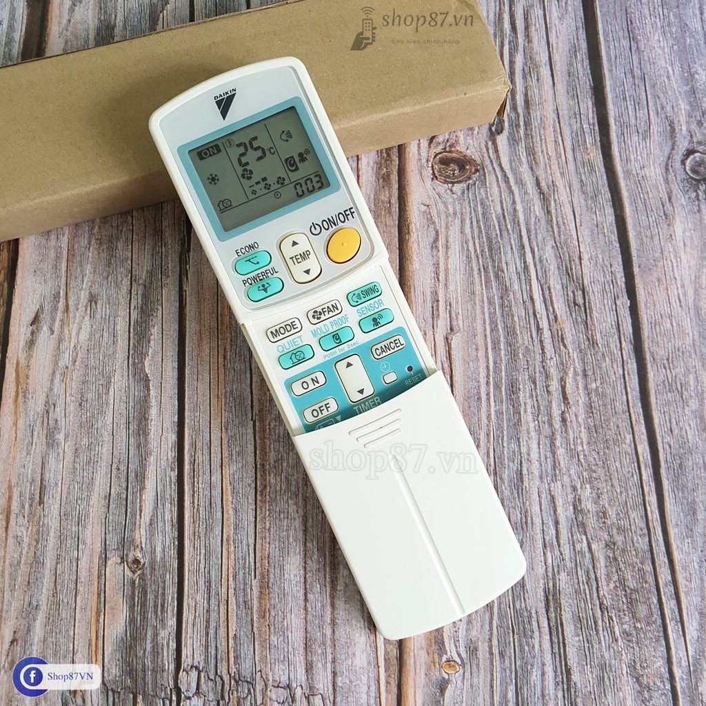 Điều khiển điều hòa Đaikin ARC433A47 ARC433A55 ARC433A73 ARC433A88 ARC433A92 ARC433A105 ARC433B46 ARC433B47