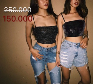 Cami bling top
