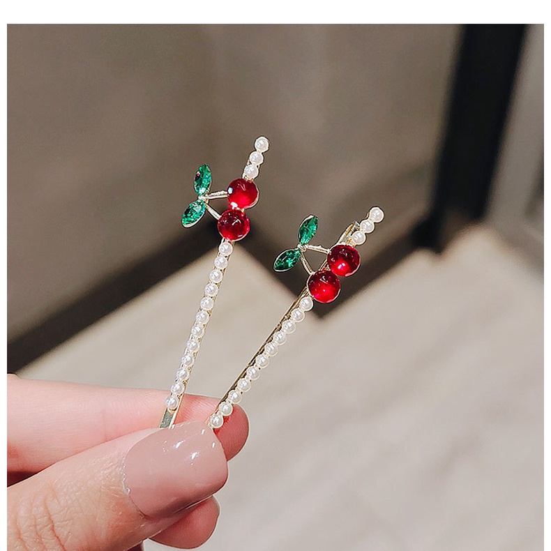 One Kẹp Tóc Mái Đính Ngọc Trai Nhân Tạo Phong Cách Nhật Hàn Dễ Thương