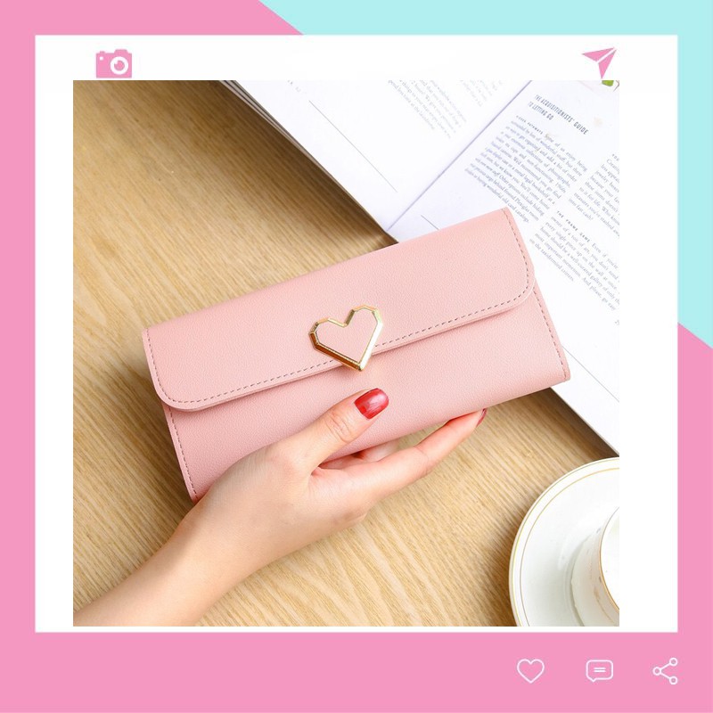 Ví bóp nữ cầm tay đựng tiền nhỏ mini siêu đẹp Monaki VN05