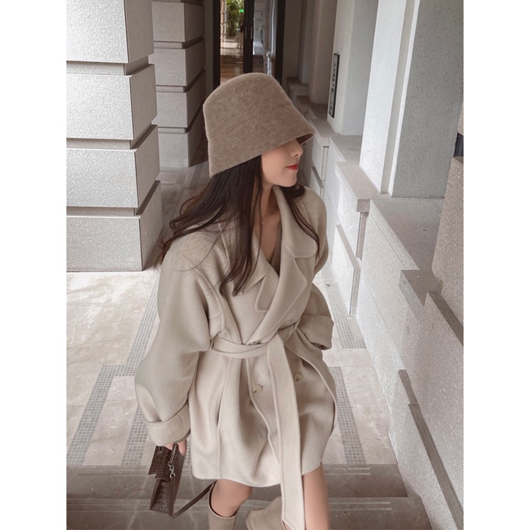 ❄❄Áo Khoác Len Nữ Dáng Dài Cho Các Quý Cô Thanh Lịch ❄❄❄