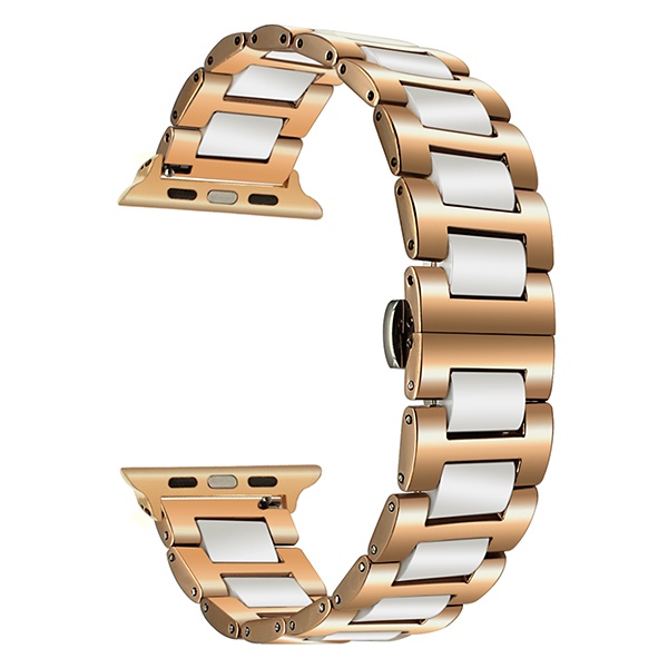 Dây Đeo Đồng Hồ Bằng Sứ + Inox Cho Apple Watch 49mm 45mm40mm 38mm 42mm 44mm iwatch series 8 ultra 7 5 4 3 SE 6 7 41mm 45mm