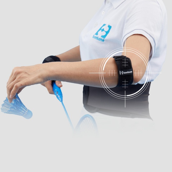 Băng bảo vệ khuỷu tay Bonbone ADV Sports Elbow giảm gánh nặng tác động lực lên khuỷu tay | Medifa