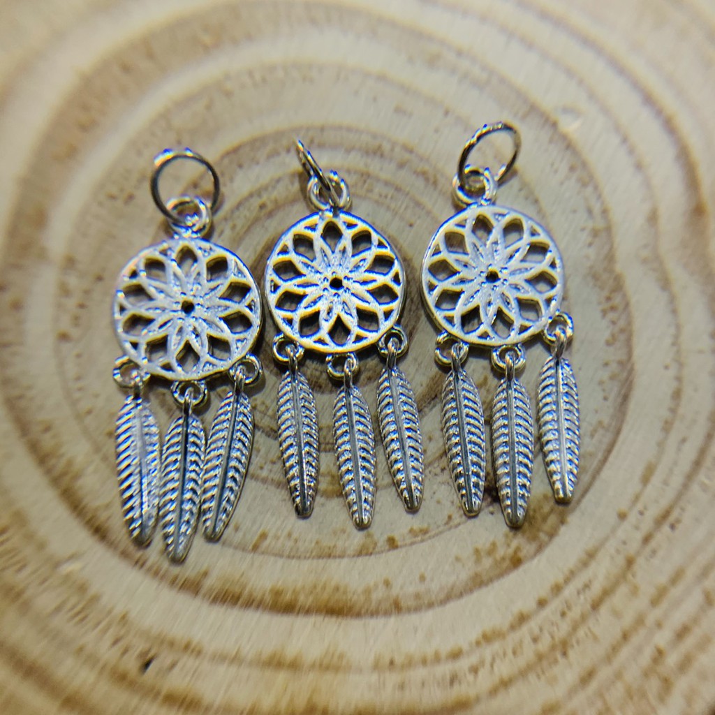 PKB4106 Bạc 925 Dreamcatcher 26x11MM 1 cái/bịch