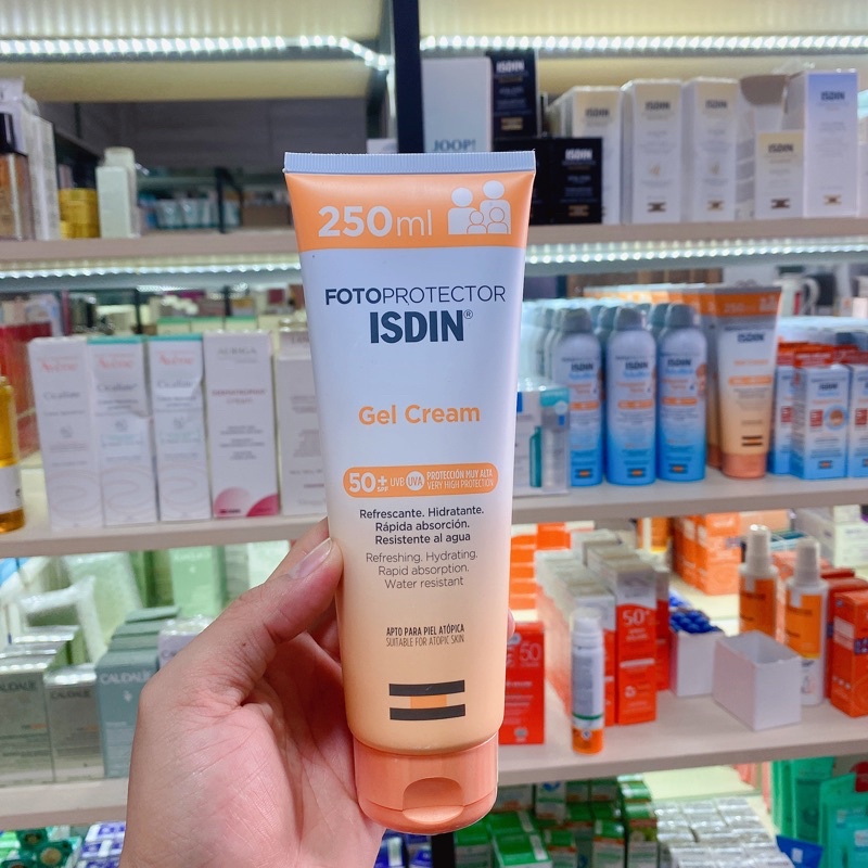 (tách set) Kem chống nắng body Isdin Gel Cream 100ml