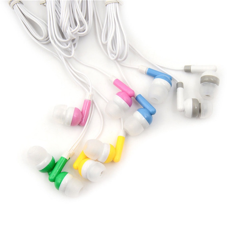 Tai nghe nhét tai jack cắm 3.5mm dài 1m tiện dụng cho điện thoại