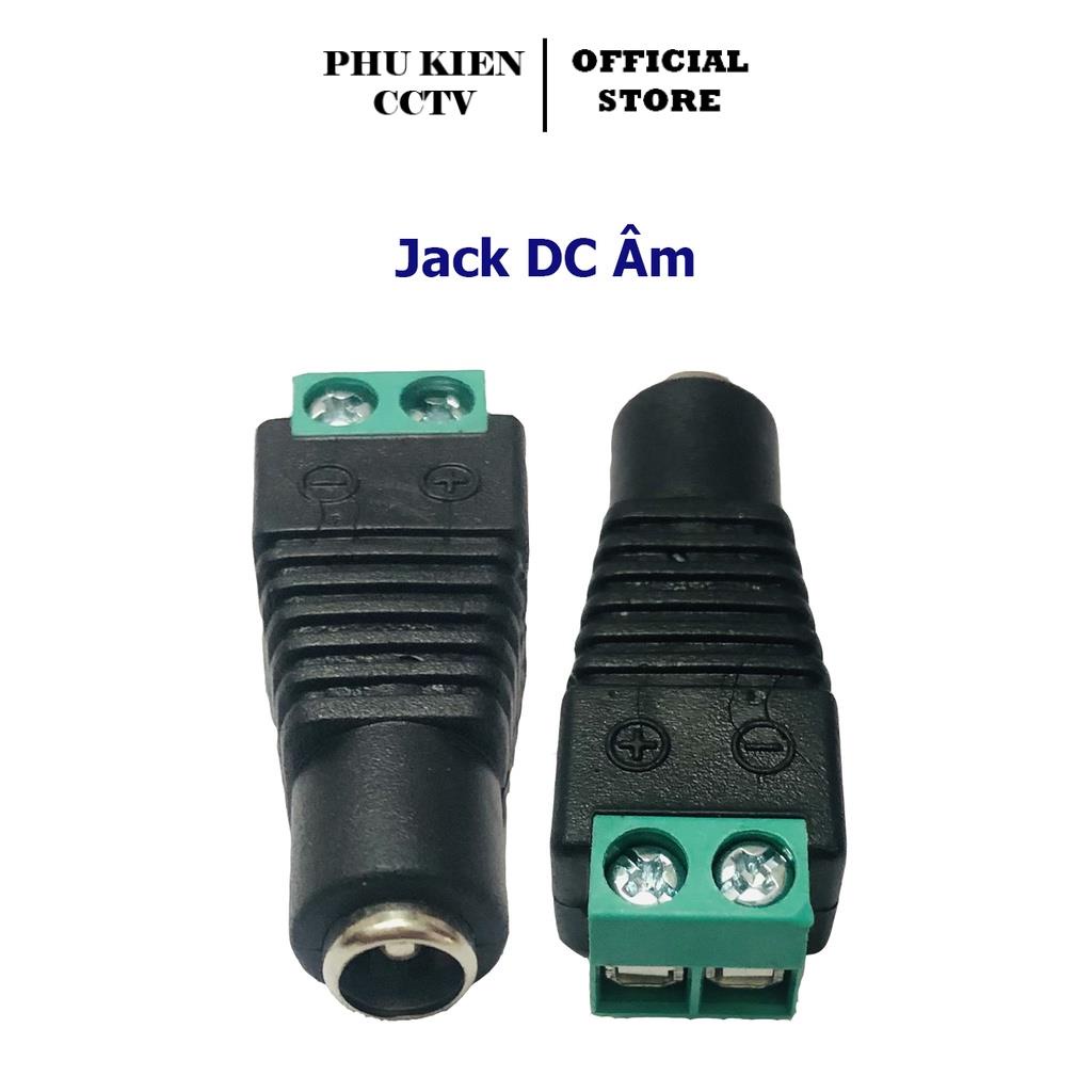 Jack nguồn DC Âm camera loại Vặn Vít, Đầu nối âm nguồn camera