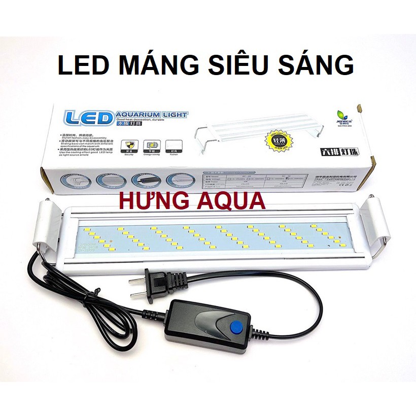Đèn Thủy sinh - đèn LED Thủy sinh bể cá mini, hồ cá thủy sinh tiết kiệm điện, siêu sáng đủ size bể