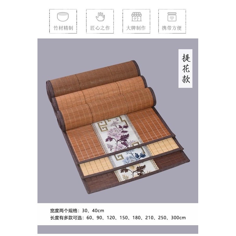 Chiếu trải bàn trà đạo ⚡ GIÁ RẺ NHẤT ⚡ Sản phẩm được gia công tỉ mỉ đẹp như trong tranh,  Dài 30.40 cm
